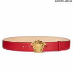 Versace La Medusa Leather Belt