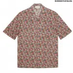 Gucci Liberty floral bowling shirt