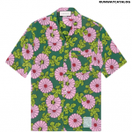 Gucci floral-print silk shirt