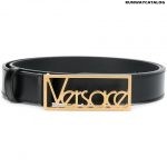 Versace logo buckle belt