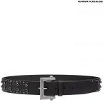 Versace Stud Square Buckle Belt