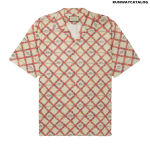 GUCCI Oversized Camp-Collar Printed Paper-Effect Crinkled-Shell Shirt