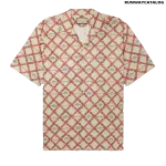 GUCCI Oversized Camp-Collar Printed Paper-Effect Crinkled-Shell Shirt