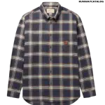 GUCCI Button-Down Collar Logo-Appliquéd Checked Wool-Flannel Shirt