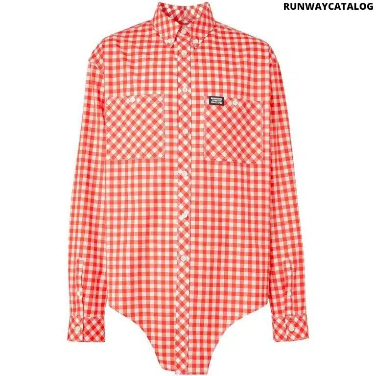 Burberry  Burberry Asymmetric Check Shirt