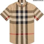 Burberry Short Sleeve Thames Large Check Shirt