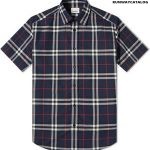 Burberry Short Sleeve Caxton Classic Check Shirt