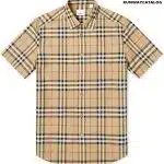 Burberry Short Sleeve Caxton Check Shirt