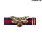 Gucci Web belt with bee