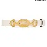 Gucci Leather belt with Interlocking G Horsebit