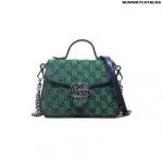 Gucci GG Marmont Multicolor Mini Top Handle Bag