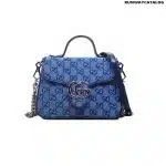 Gucci GG Marmont Multicolor Mini Top Handle Bag