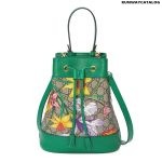 Gucci Ophidia GG Flora small bucket bag