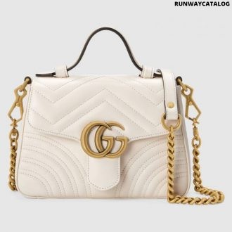 Tory Burch Emerson Top Handle Women's Leather Crossbody Bag (Optic White):  Handbags