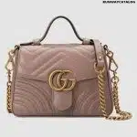 Gucci GG Marmont Mini Top Handle Bag