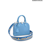 Louis Vuitton Alma BB Bag in Bleuet Blue