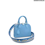 Louis Vuitton Alma BB Bag in Bleuet Blue