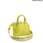 Louis Vuitton Alma BB Bag in Cédrat Yellow