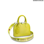 Louis Vuitton Alma BB Bag in Cédrat Yellow