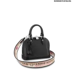 Louis Vuitton Alma BB Bag in Black