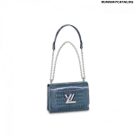 Louis Vuitton Twist MM Bag in Ocean Blue