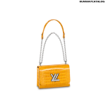 Louis Vuitton Twist MM Bag in Yellow