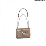 Louis Vuitton Twist MM Bag in Brown