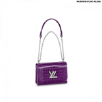 Louis Vuitton Twist MM Bag in Amethyste Purple