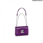 Louis Vuitton Twist MM Bag in Amethyste Purple