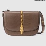 Gucci Sylvie 1969 lizard small shoulder bag