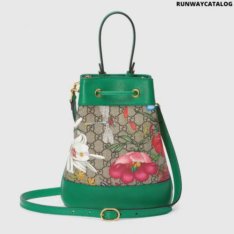 Gucci Ophidia GG Flora small bucket bag - Image 2