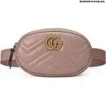 Gucci GG Marmont Matelasse Leather Belt Bag