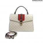 Gucci Leather Medium Top Handle Bag