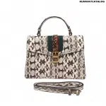 Gucci Medium snakeskin Top Handle Bag