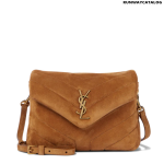 SAINT LAURENT Loulou Toy suede shoulder bag