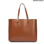 SAINT LAURENT Shopping Medium leather tote