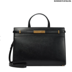 SAINT LAURENT Manhattan Medium leather tote