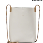 SAINT LAURENT Suzanne Mini leather shoulder bag