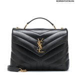 SAINT LAURENT Loulou Small leather shoulder bag