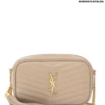 SAINT LAURENT Lou Camera Mini leather shoulder bag