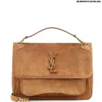 SAINT LAURENT Niki Medium suede shoulder bag