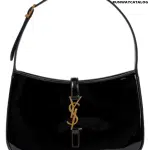 SAINT LAURENT Le 5 à 7 patent leather shoulder bag