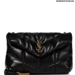 SAINT LAURENT Loulou Toy Puffer leather shoulder bag