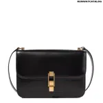 SAINT LAURENT Le Carré leather shoulder bag