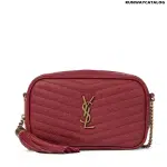 SAINT LAURENT Lou Camera Mini leather shoulder bag