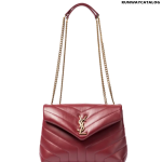 SAINT LAURENT Loulou Small leather shoulder bag