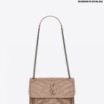 YSL NIKI Baby in crinkled vintage leather Bag