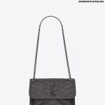 YSL NIKI Baby in crinkled vintage leather Bag