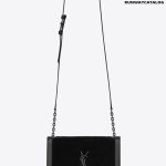 YSL Book Bag in Leather And Suede