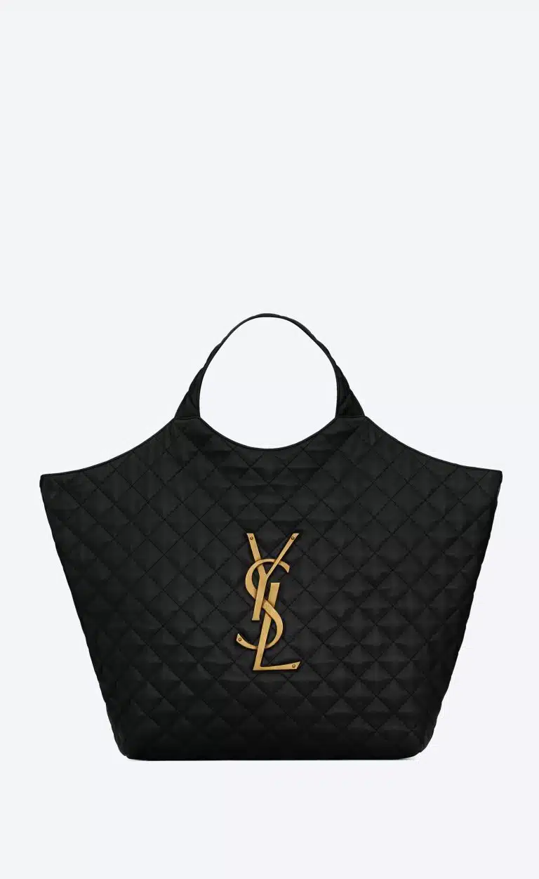 YSL icare maxi shopping bag in quilted lambskin